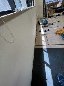 店舗 置床工事 フリーフロアCP（東京都渋谷区）