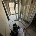 マンション　置床工事　乾式二重床（東京都葛飾区）