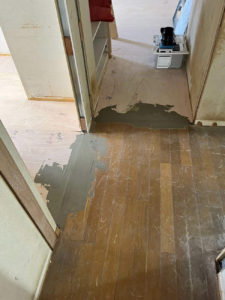 マンション　フロアタイル工事（東京都江東区）