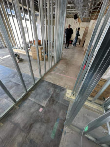 店舗　OAフロア工事　LM2000（埼玉県上尾市）