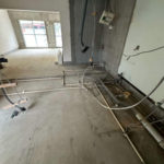 マンション　１日置床工事　フリーフロアCP（埼玉県蕨市）