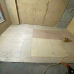 マンション　置床工事　乾式二重床（横浜市港北区）