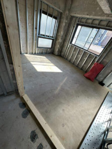 マンション　置床工事　フリーフロアCP（東京都世田谷区）