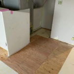 マンション　置床工事　フリーフロアCP（東京都目黒区）