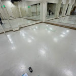 店舗　置床工事　乾式二重床（東京都新宿区）