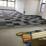 工場　置床工事　スロープ造設工事（埼玉県中野区）