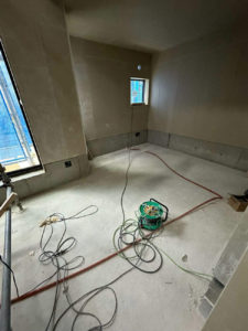 マンション　置床工事　フリーフロアCP-F（東京都大田区）