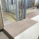 クリニック　置床工事（横浜市戸塚区）