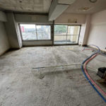 マンション　１日置床工事　乾式二重床（東京都八王子市）