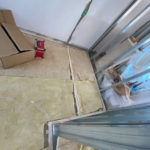 マンション改修　置床工事　フリーフロアCP（神奈川県厚木市）