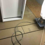 事務所　置床工事　乾式二重床（東京都北区）