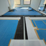 オフィス　OAフロア工事（東京都中央区）