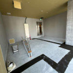 新築マンション　置床工事　乾式二重床（東京都葛飾区）