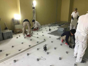 店舗 OAフロア工事 TN50 （埼玉県さいたま市）