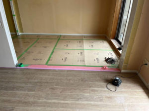 マンション　防音フロア工事（東京都三鷹市）