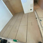 マンション　置床工事　乾式二重床（横浜市泉区）