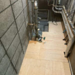 マンション 置床工事 乾式二重床(東京都港区)