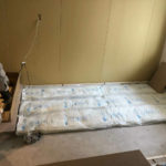 マンション　１日置床工事　乾式二重床（千葉県市川市）