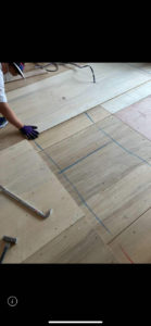 マンション　置床工事　ラワン構造用合板12ｍ（東京都渋谷区）