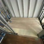 店舗　置床工事　乾式二重床（東京都小金井市）