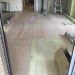 マンション改修　置床工事　乾式二重床（東京都中央区）