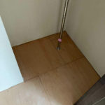 マンション　置床工事　ラワン構造用合板12ｍ（東京都渋谷区）