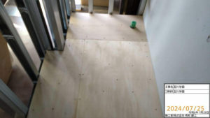 大学施設　置床工事　乾式二重床（東京都町田市）