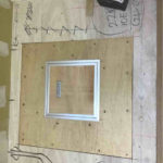 クリニック　置床工事　乾式二重床（千葉県流山市）