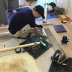 店舗　OAフロア工事　TN50（千葉県中央区）