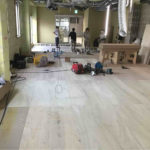 クリニック　置床工事　乾式二重床（千葉県流山市）