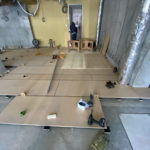 病院　置床工事　フリーフロアCP（東京都杉並区）