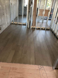 マンション改修　フローリング工事　無垢フロア（川崎市麻生区）