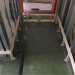 マンション　置床工事　乾式二重床（神奈川県藤沢市）