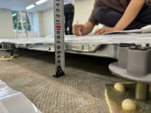 事務所改修　OAフロア工事（東京都新宿区）