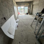 マンション　置床工事　乾式二重（東京都渋谷区）