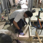 マンション　置床工事　乾式二重床（東京都渋谷区）