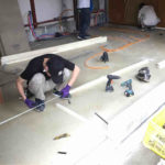 事務所改修　置床工事　乾式二重床（東京都八王子市）