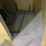 シュミレーションゴルフ店舗　細工置床工事　乾式二重床（大阪府大阪市）