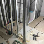 マンション　置床工事　乾式二重床（東京都新宿区）