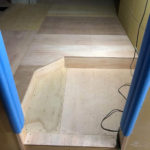 店舗　置床工事　乾式二重床（東京都世田谷区）