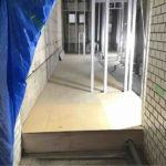 店舗新装　置床工事　乾式二重床（東京都練馬区）