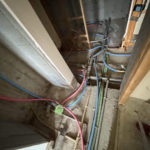 マンション　置床工事　フリーフロアCP（東京都世田谷区）