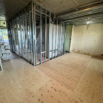 マンション　1日置床工事　乾式二重床（横浜市泉区）