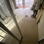 マンション　置床工事　乾式二重床（東京都板橋区）