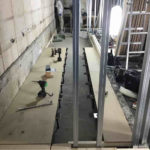 店舗新装　置床工事　乾式二重床（東京都練馬区）