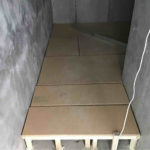 マンション新築　置床工事　フリーフロアCP（東京都板橋区）