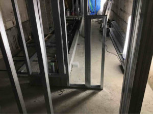 店舗新装　置床工事　乾式二重床（東京都練馬区）
