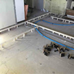 マンション　置床工事　乾式二重床（相模原市中央区）