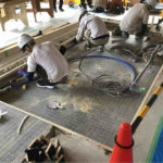 オフィス　置床工事　フリーフロアCP（千葉県佐倉市）