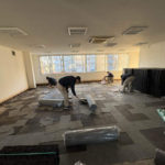 オフィス　OAフロア工事　TN50（神奈川県平塚市）